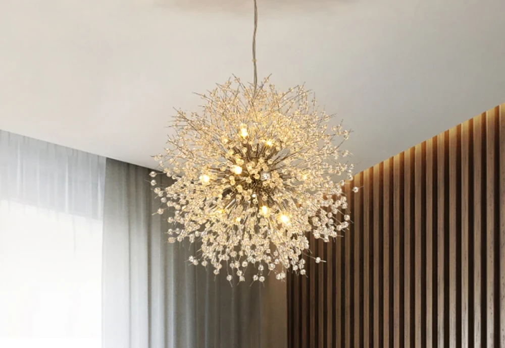 dining room crystal chandelier lighting