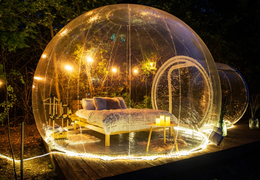 big clear bubble tent